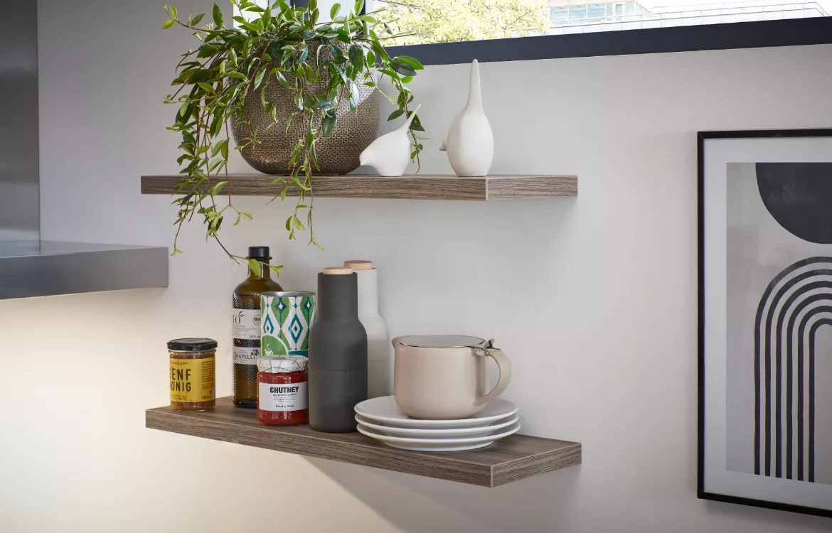 Aktuelle Küche Seidenweiß