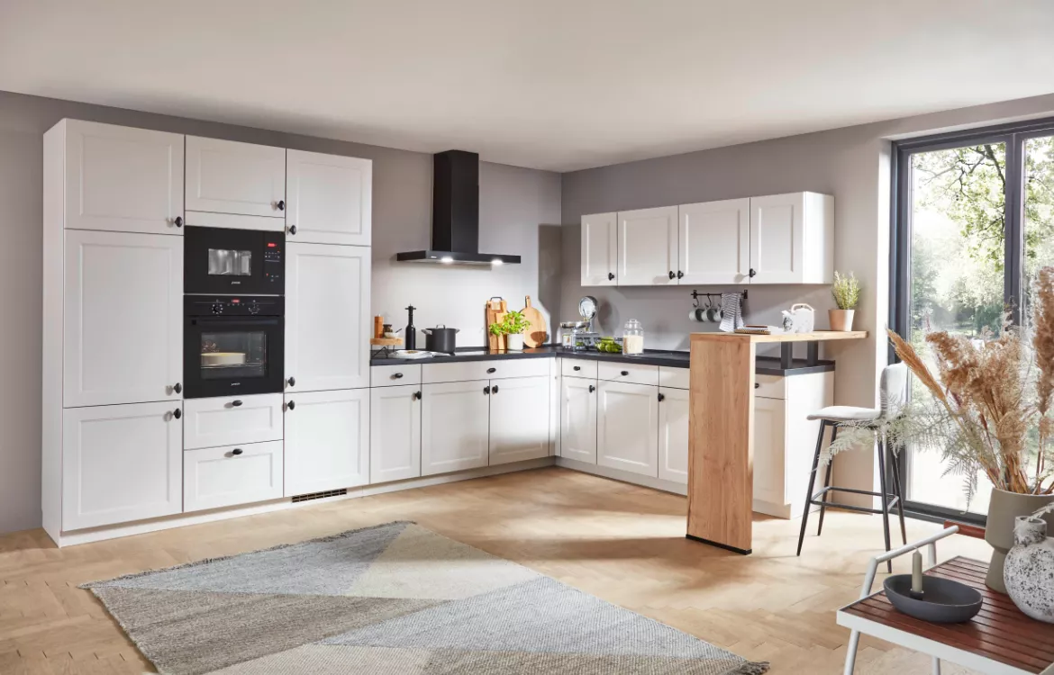 Atrium Trend Landhausküche Lack sand matt