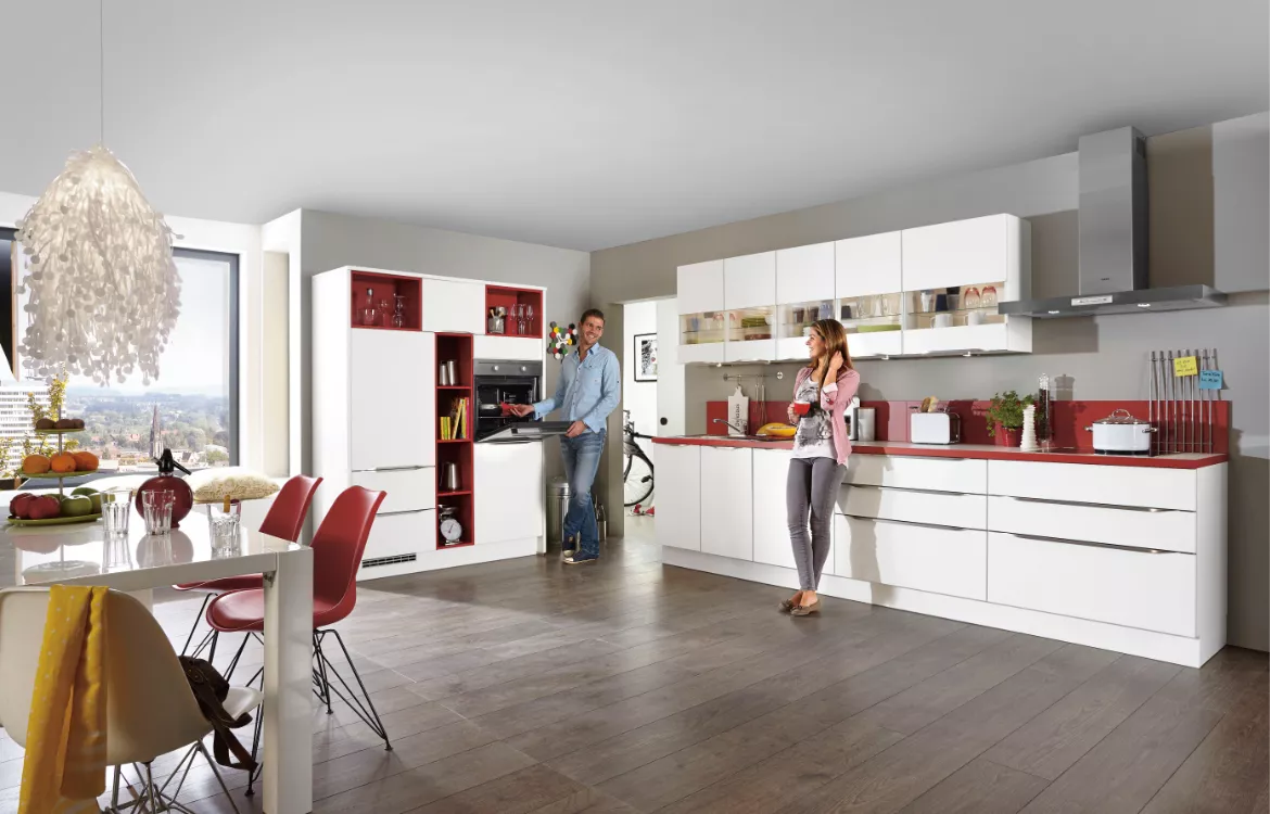 Einbauküche mit viel Platz