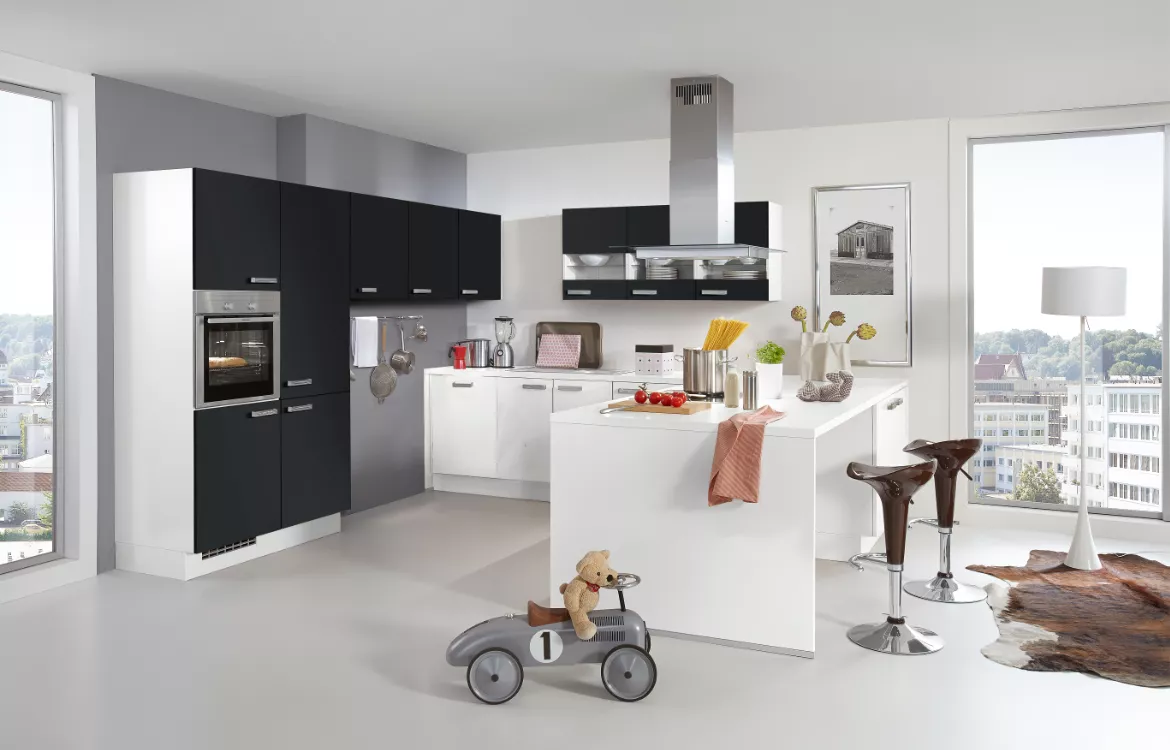 Familienküche mit großzügiger Planung