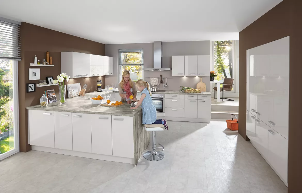 Repräsentative Einbauküche