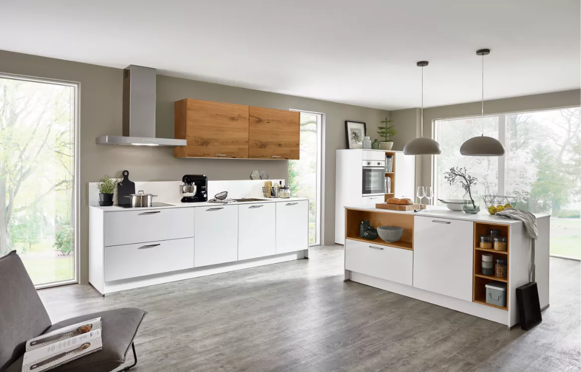 3-teilige Küchenkombination mit grenzenloser Flexibilität
