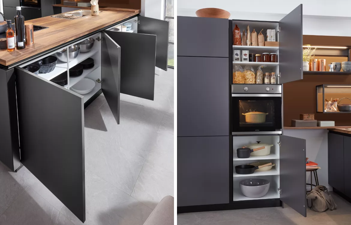 Elegante Atrium-Küche