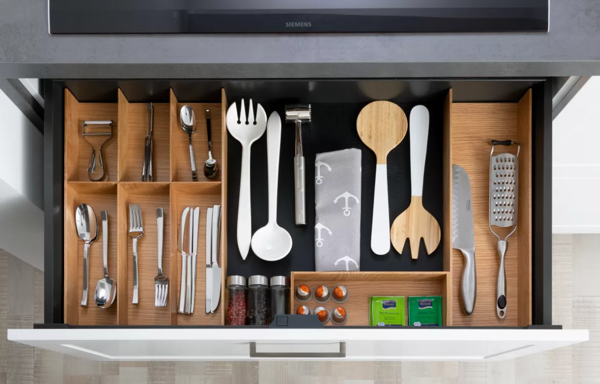 Kontraststark Kombinierte Culineo-Küche