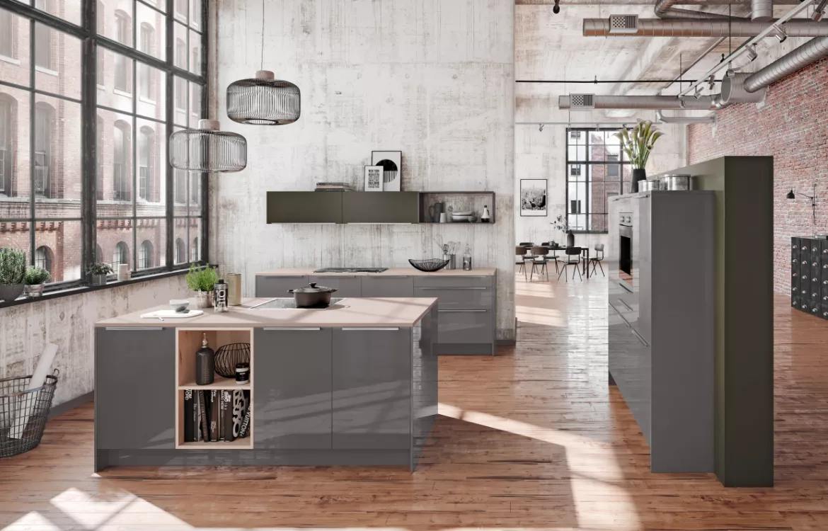 Trendstarke Einbauküche