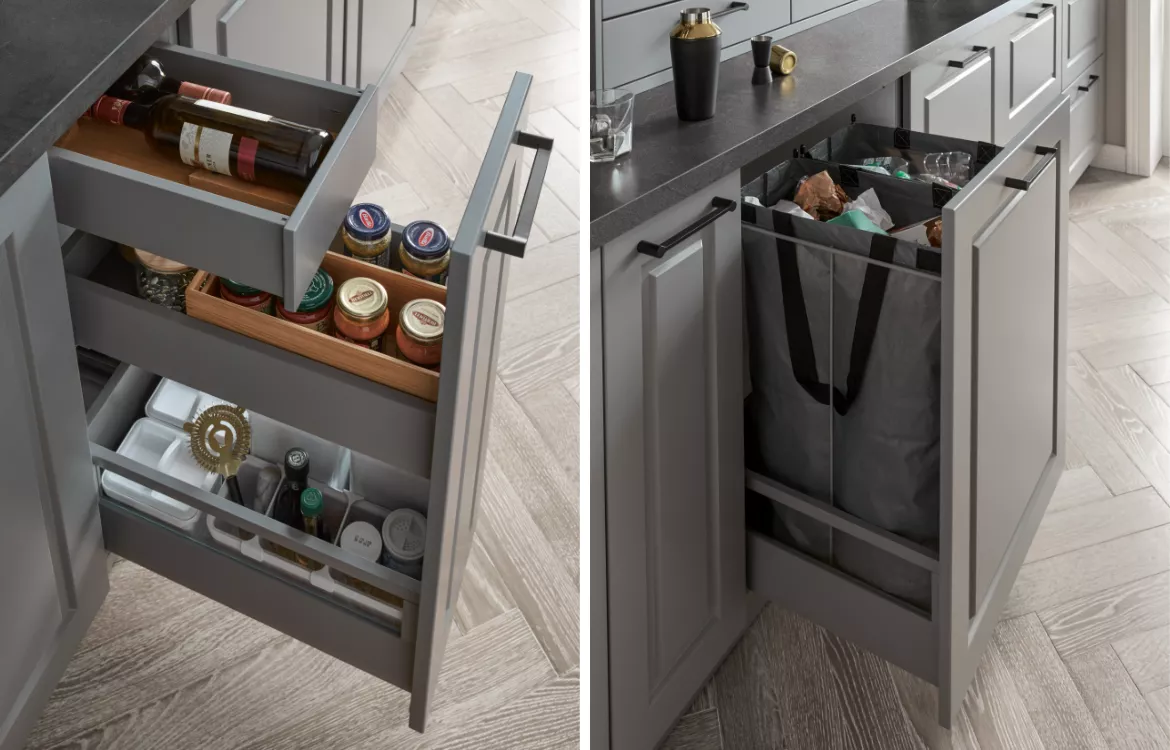 Landhausküche Atrium Aktuell mit viel Stauraum